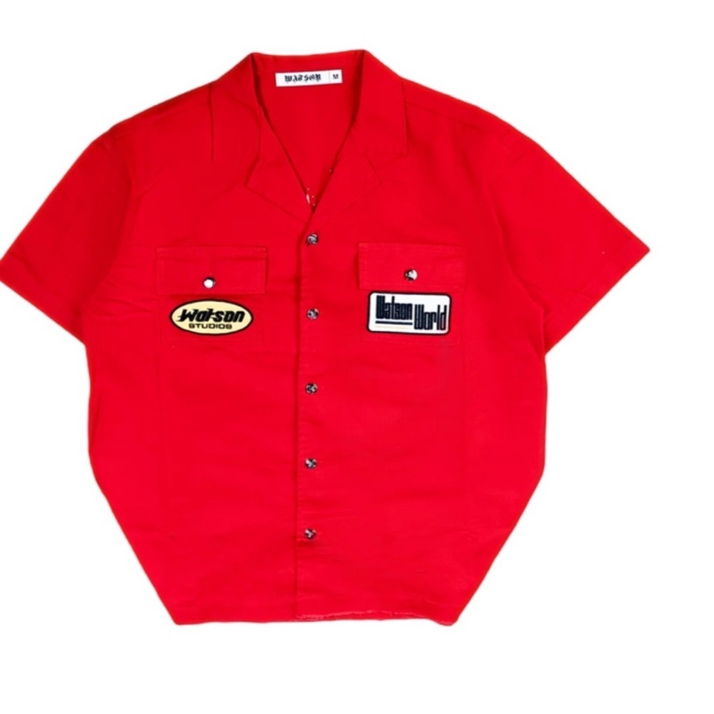 Watson Studios World Work Shirt Red NWT Size XL